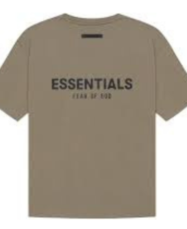Fear of God Essentials Taupe T-shirt